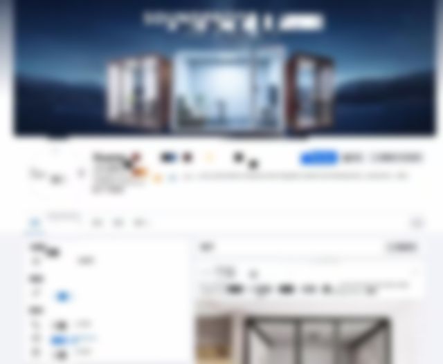 学员海外社媒账号示例（品牌与联系方式已打码）